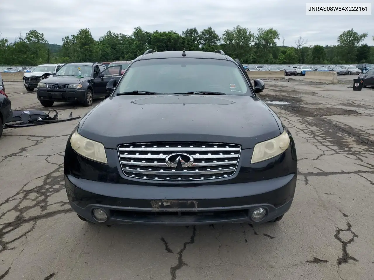 2004 Infiniti Fx35 VIN: JNRAS08W84X222161 Lot: 62659545