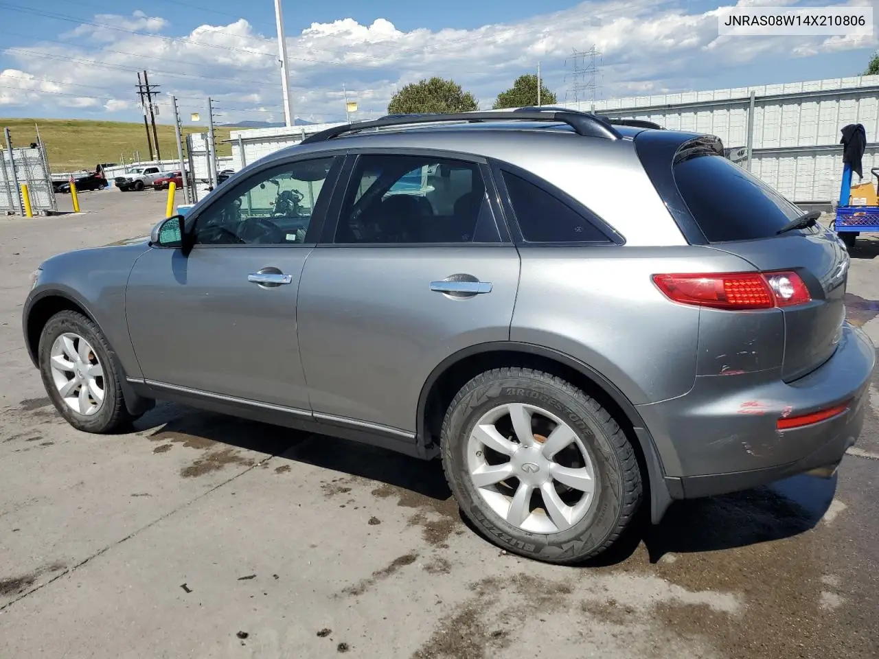 2004 Infiniti Fx35 VIN: JNRAS08W14X210806 Lot: 63024815