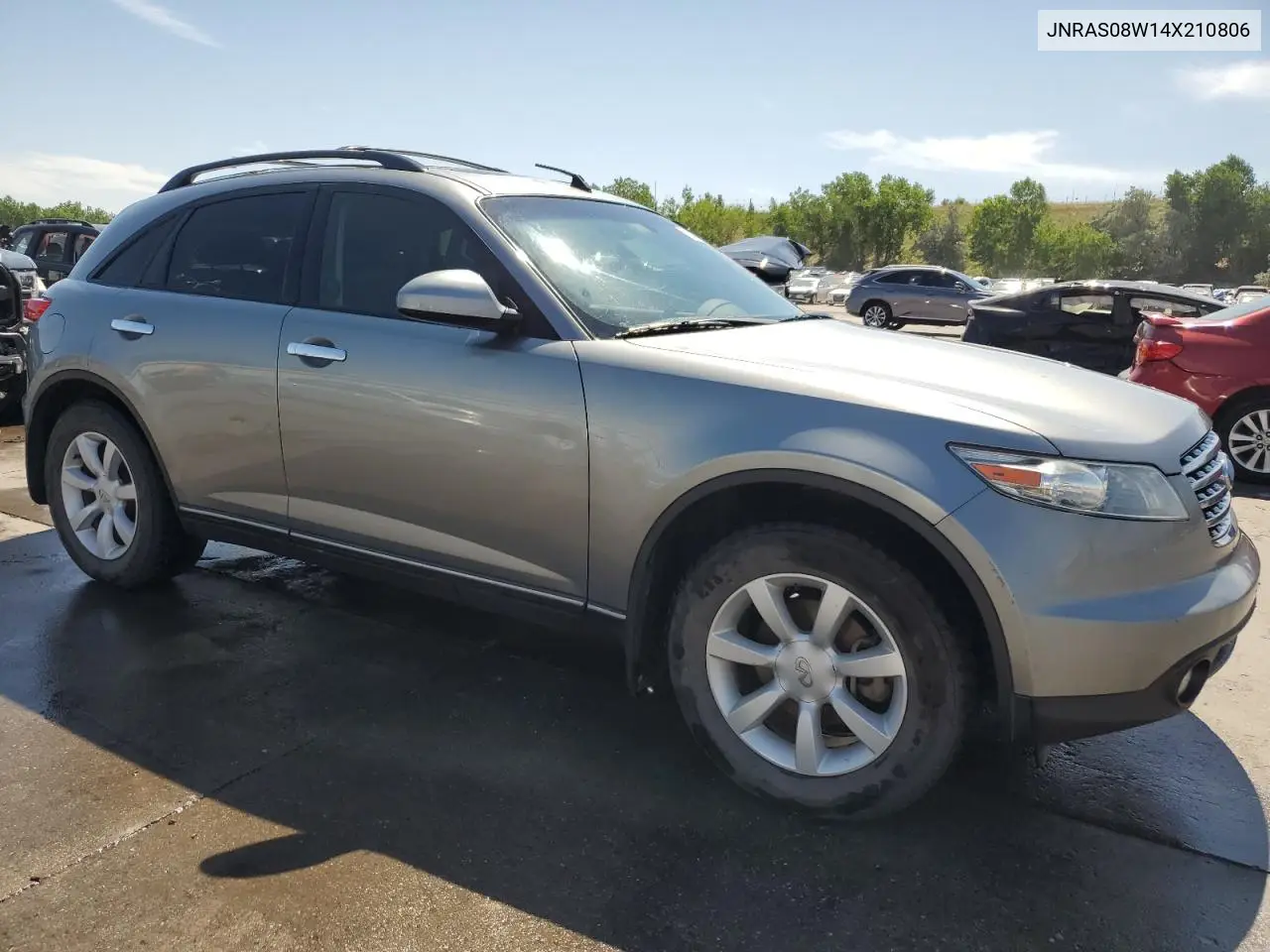 2004 Infiniti Fx35 VIN: JNRAS08W14X210806 Lot: 63024815