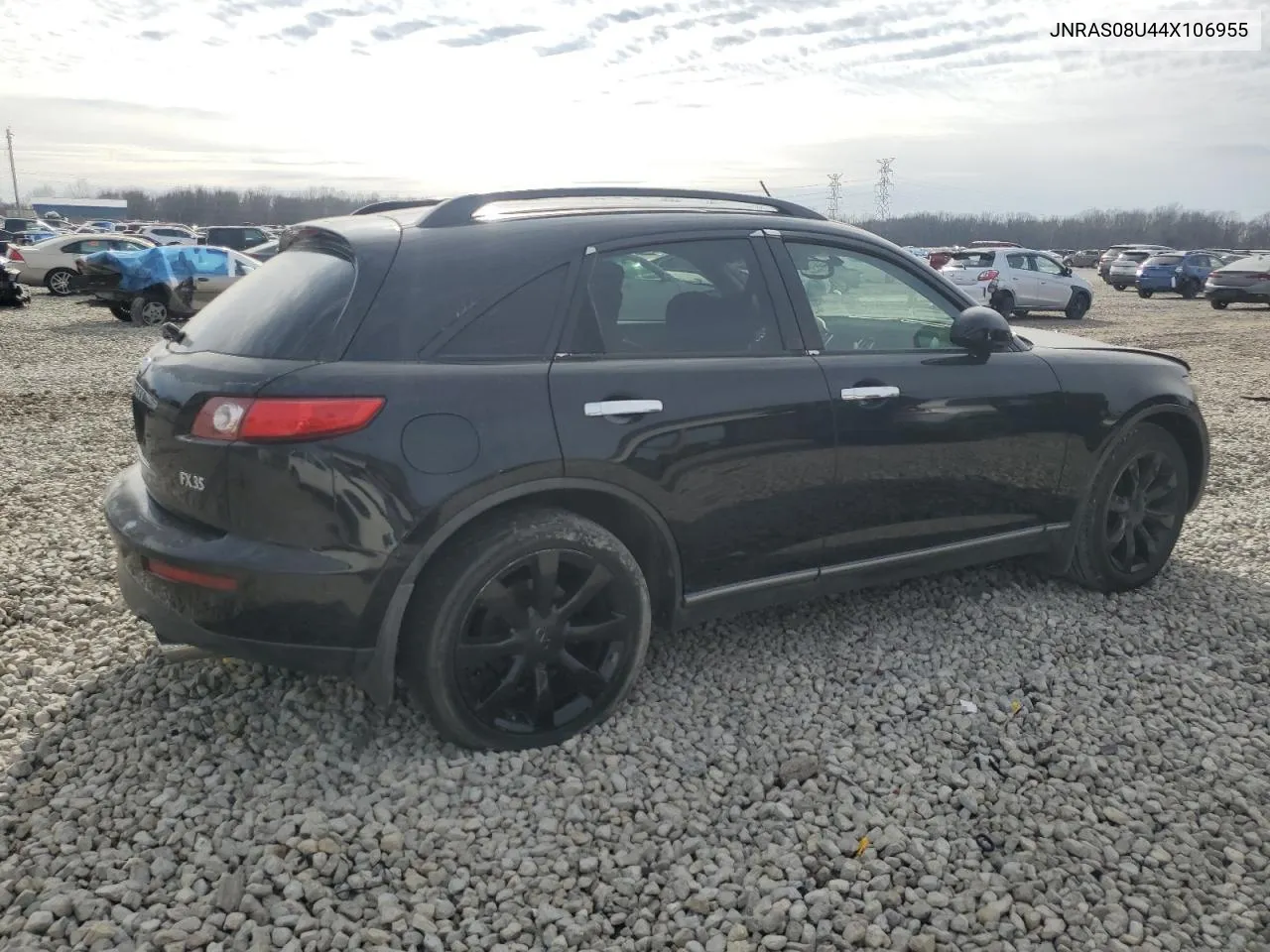 2004 Infiniti Fx35 VIN: JNRAS08U44X106955 Lot: 88685555