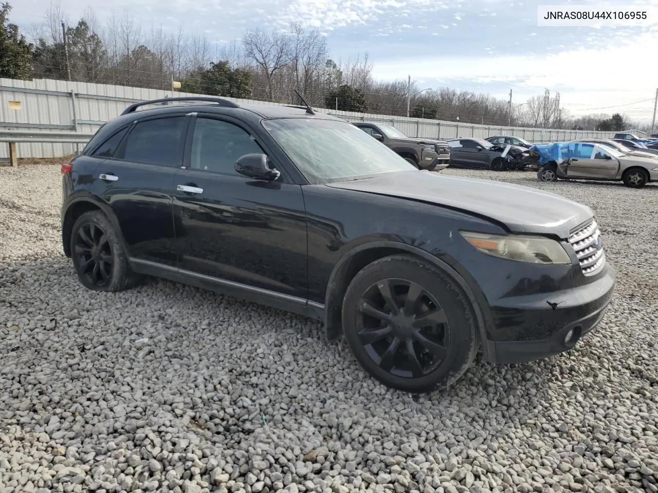 2004 Infiniti Fx35 VIN: JNRAS08U44X106955 Lot: 88685555