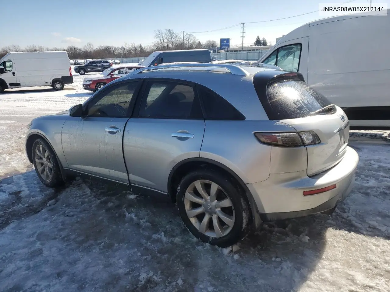 2005 Infiniti Fx35 VIN: JNRAS08W05X212144 Lot: 45037615