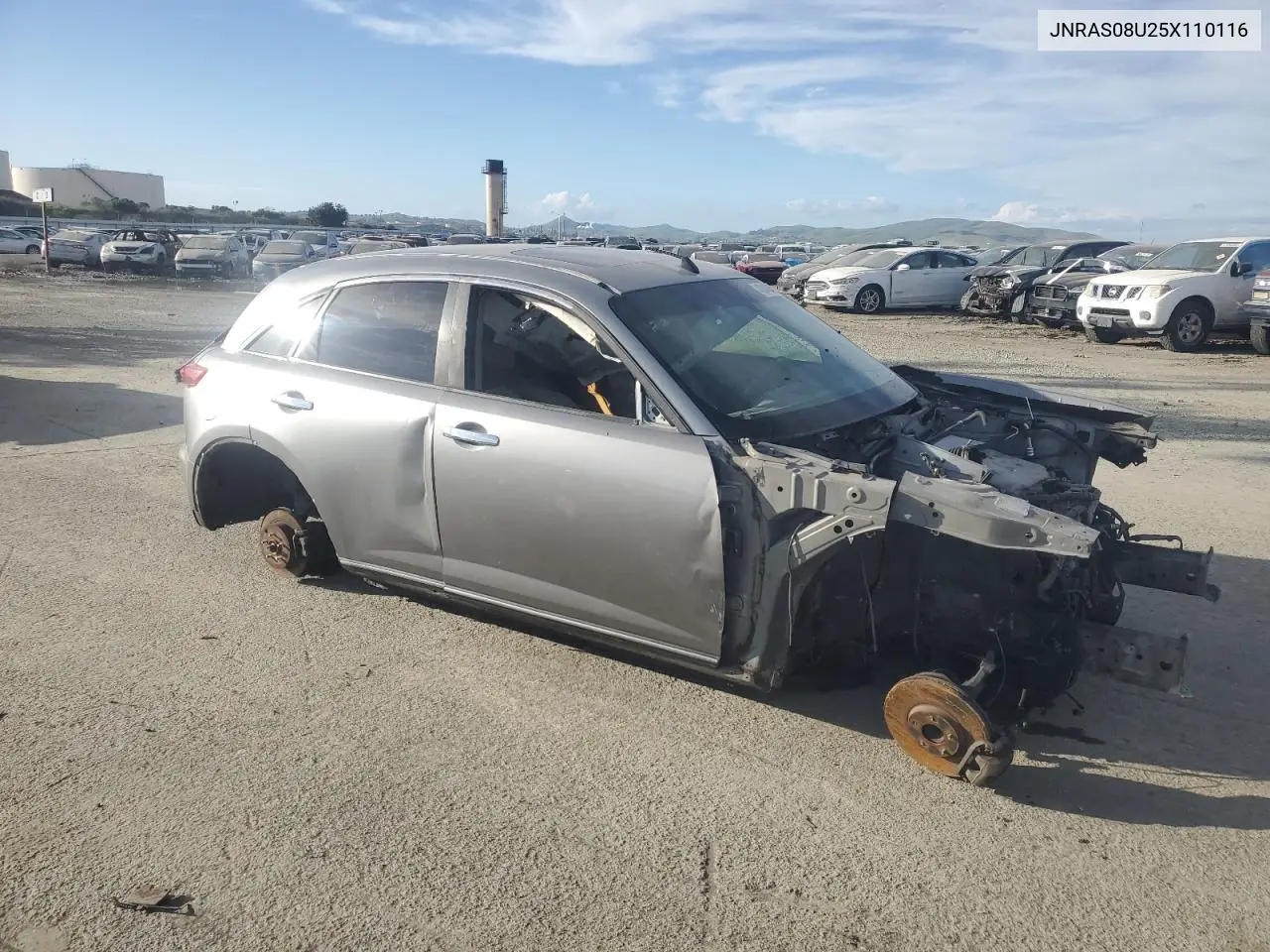 2005 Infiniti Fx35 VIN: JNRAS08U25X110116 Lot: 48048845
