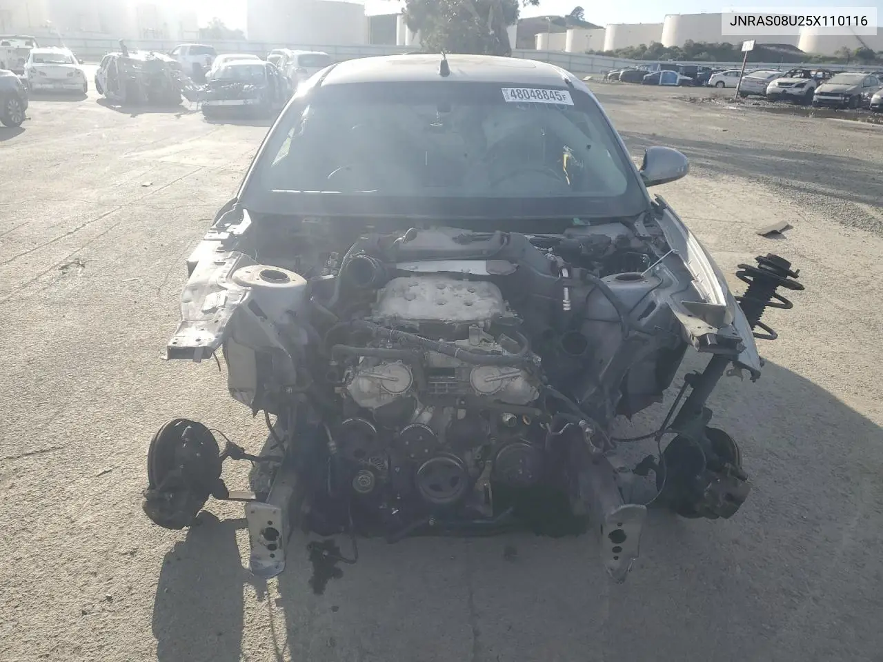 2005 Infiniti Fx35 VIN: JNRAS08U25X110116 Lot: 48048845