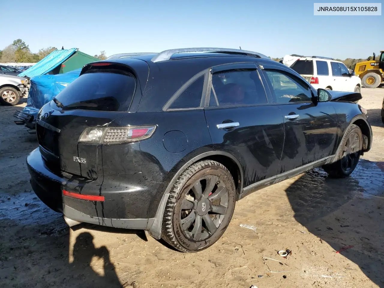 2005 Infiniti Fx35 VIN: JNRAS08U15X105828 Lot: 49807215