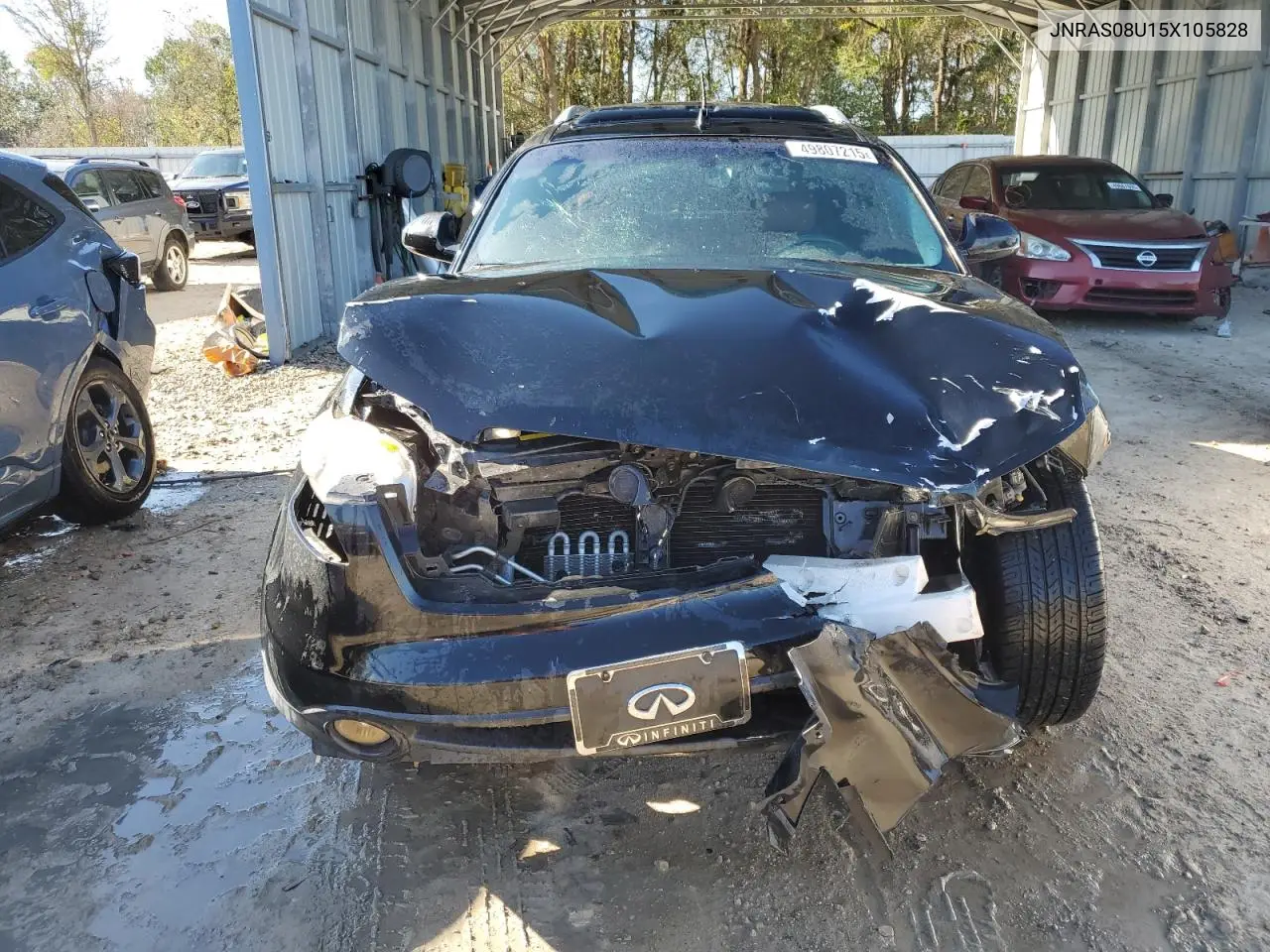 2005 Infiniti Fx35 VIN: JNRAS08U15X105828 Lot: 49807215