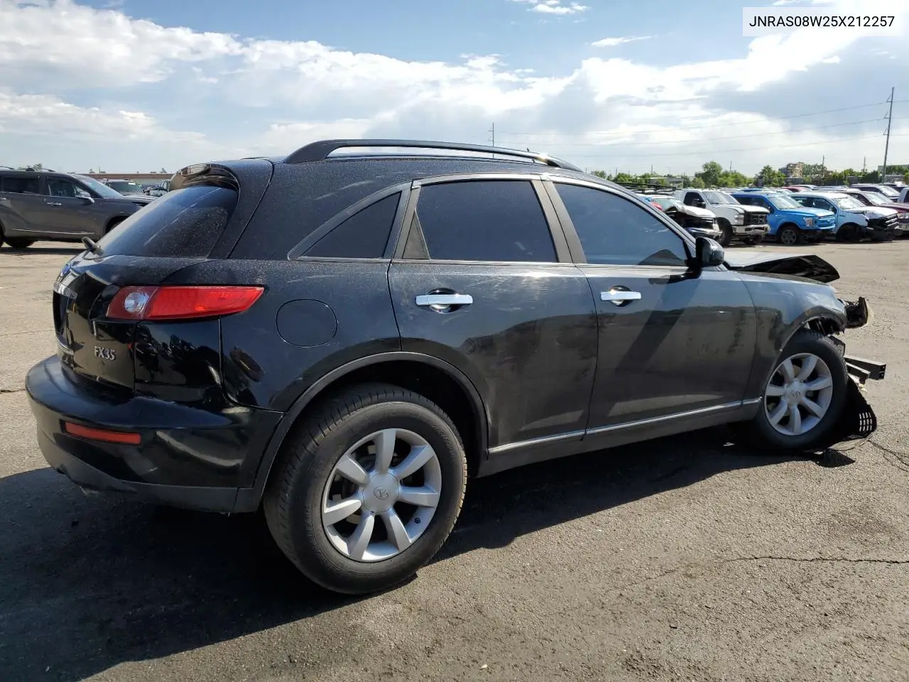 2005 Infiniti Fx35 VIN: JNRAS08W25X212257 Lot: 60644445
