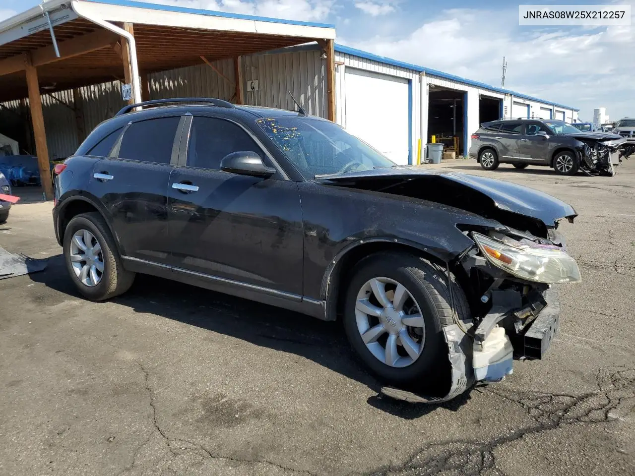 2005 Infiniti Fx35 VIN: JNRAS08W25X212257 Lot: 60644445
