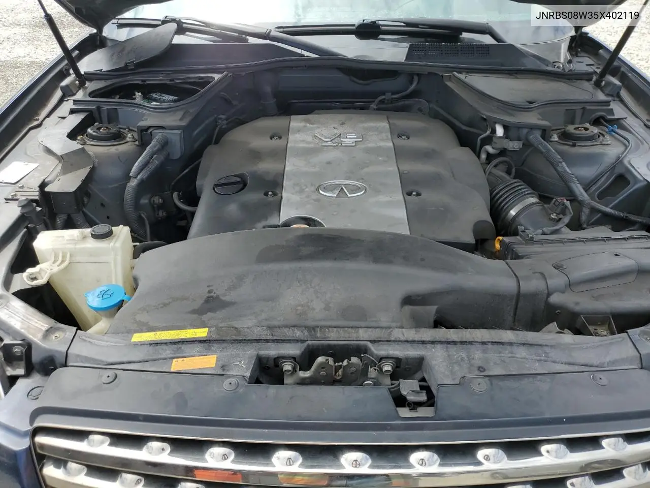 2005 Infiniti Fx45 VIN: JNRBS08W35X402119 Lot: 61104655