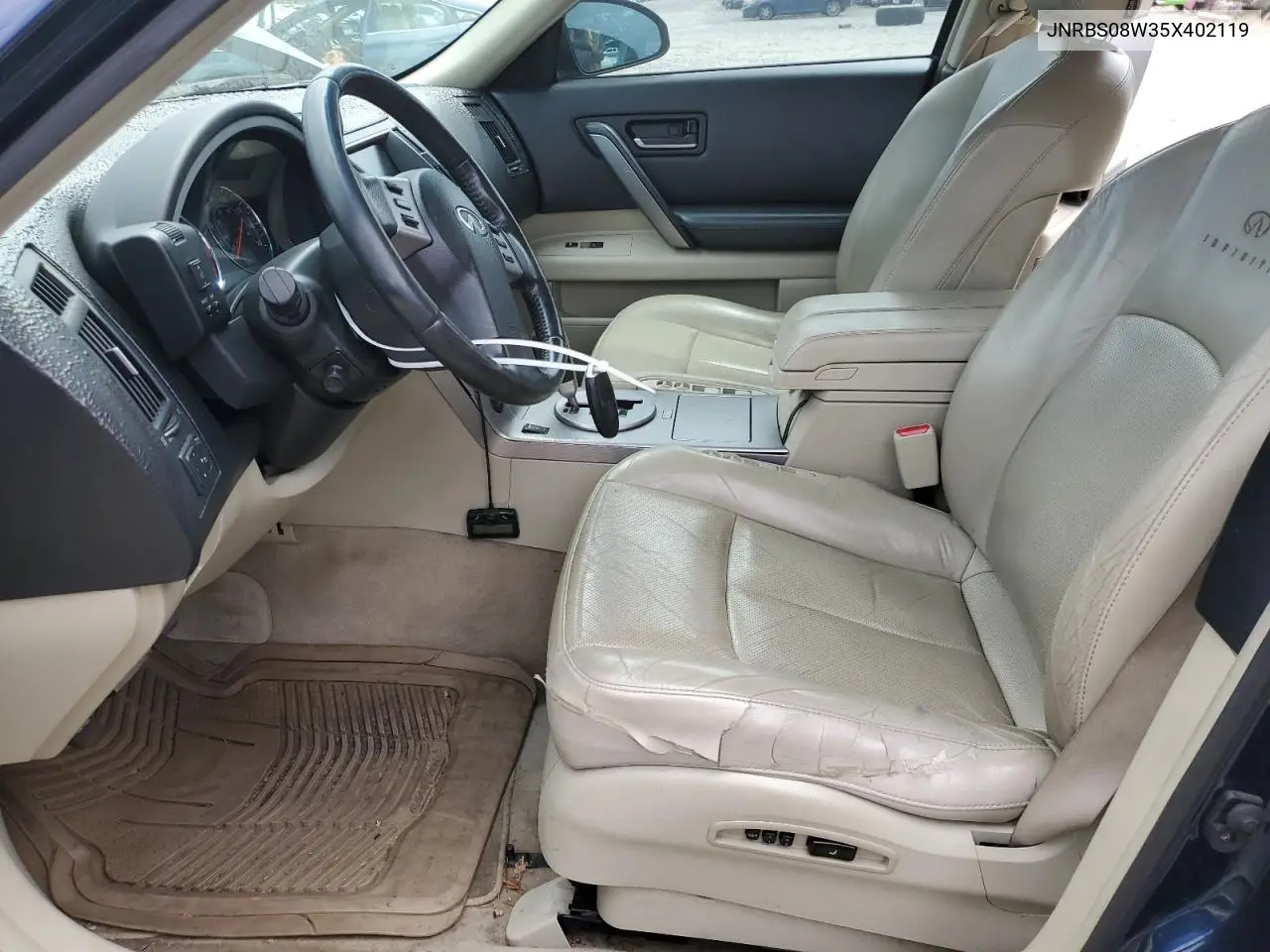 2005 Infiniti Fx45 VIN: JNRBS08W35X402119 Lot: 61104655