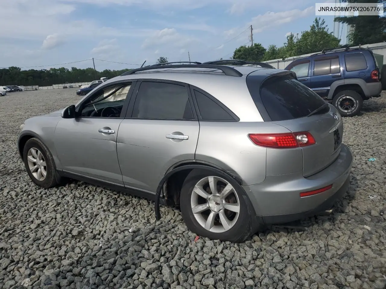 2005 Infiniti Fx35 VIN: JNRAS08W75X206776 Lot: 61911565