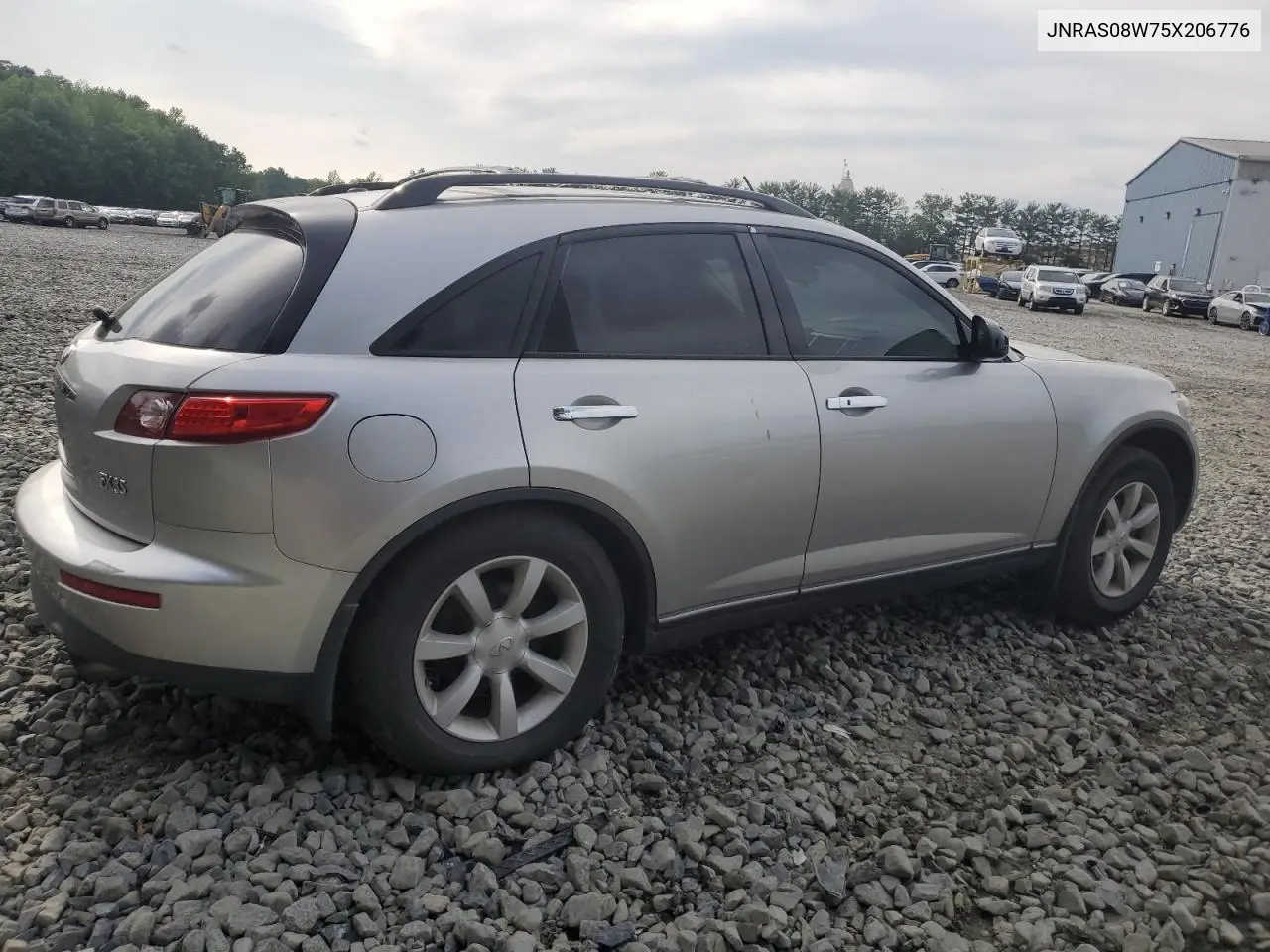 2005 Infiniti Fx35 VIN: JNRAS08W75X206776 Lot: 61911565