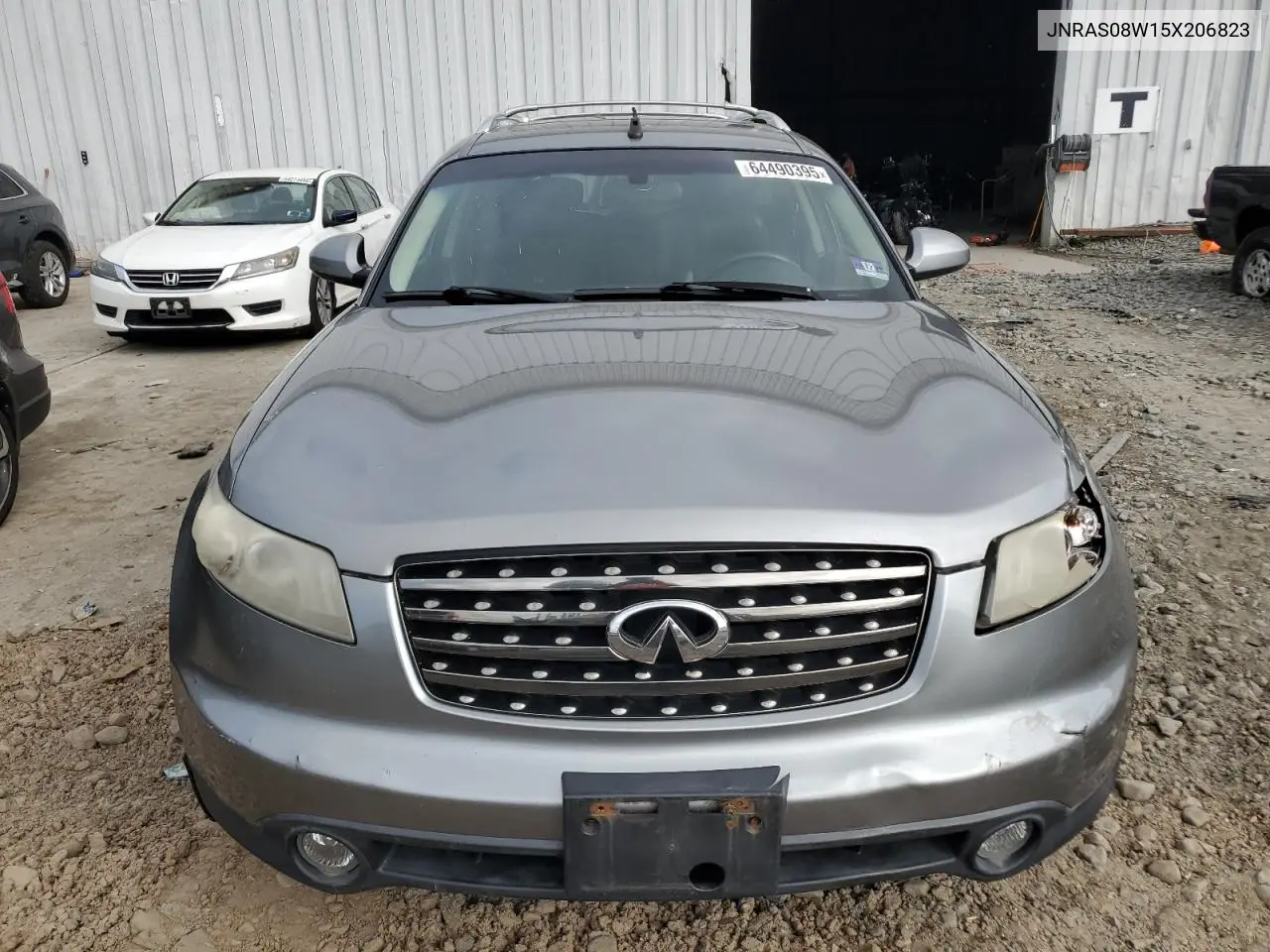 2005 Infiniti Fx35 VIN: JNRAS08W15X206823 Lot: 64490395