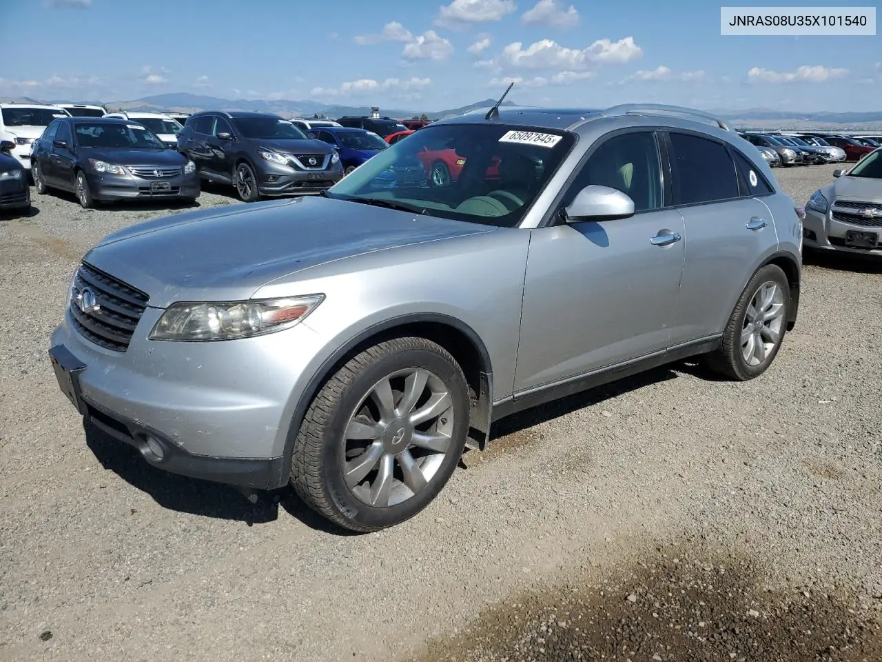 2005 Infiniti Fx35 VIN: JNRAS08U35X101540 Lot: 65097845