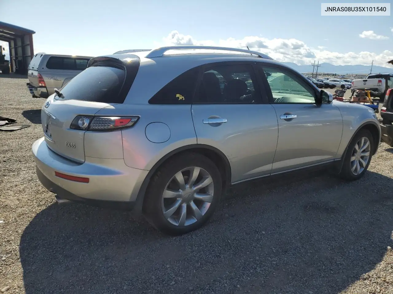2005 Infiniti Fx35 VIN: JNRAS08U35X101540 Lot: 65097845