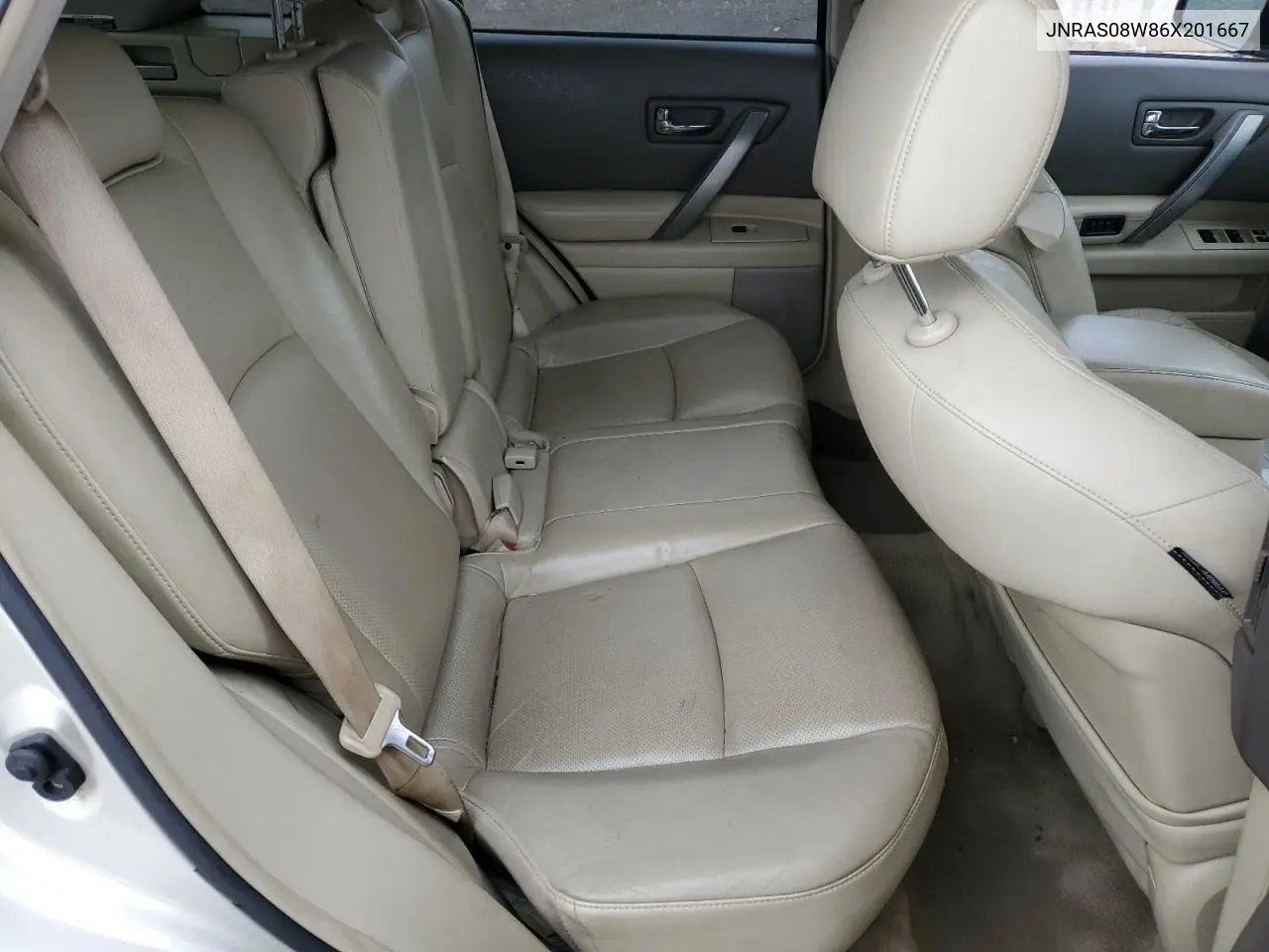 2006 Infiniti Fx35 VIN: JNRAS08W86X201667 Lot: 53884045