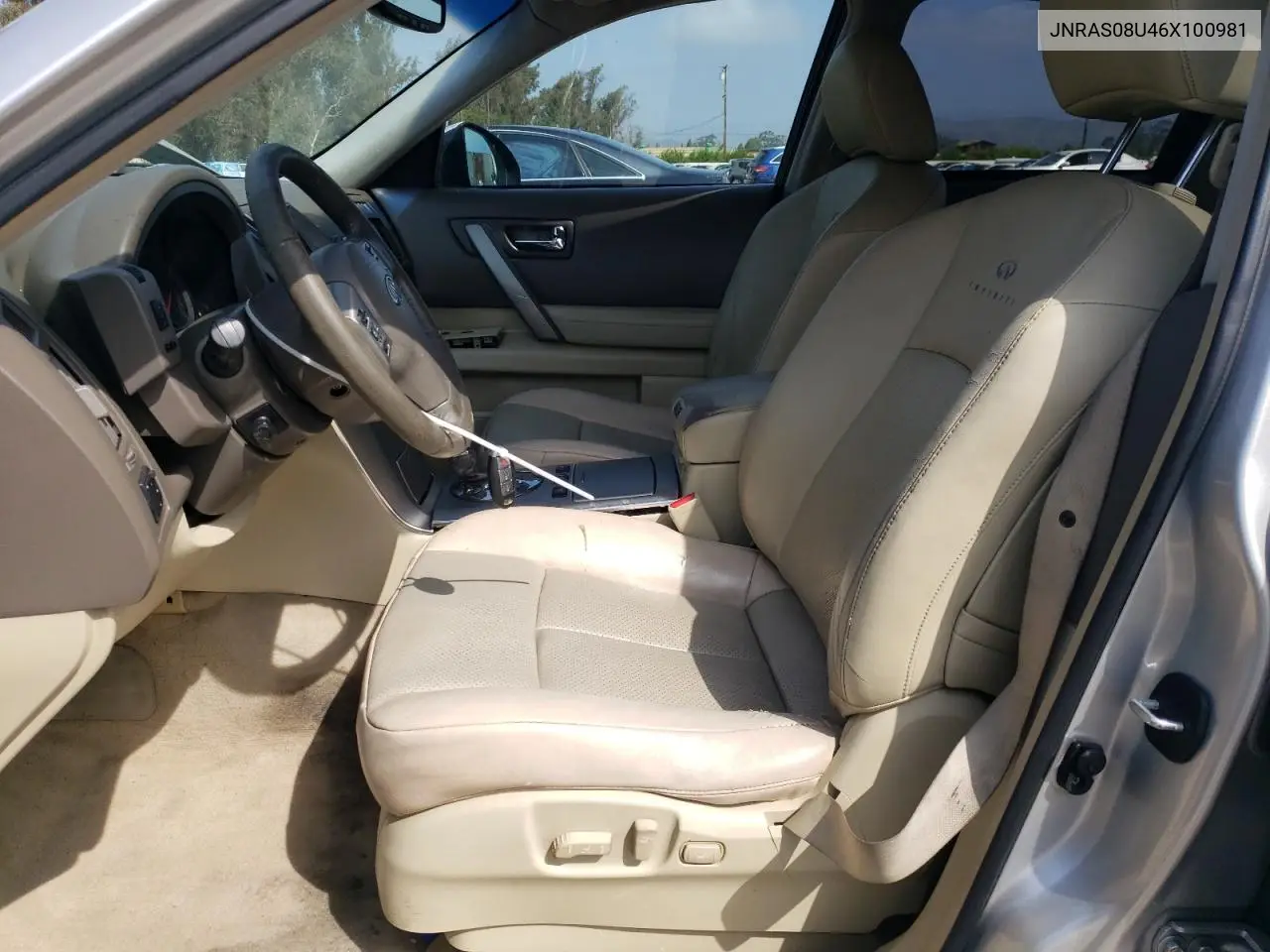 2006 Infiniti Fx35 VIN: JNRAS08U46X100981 Lot: 60159135
