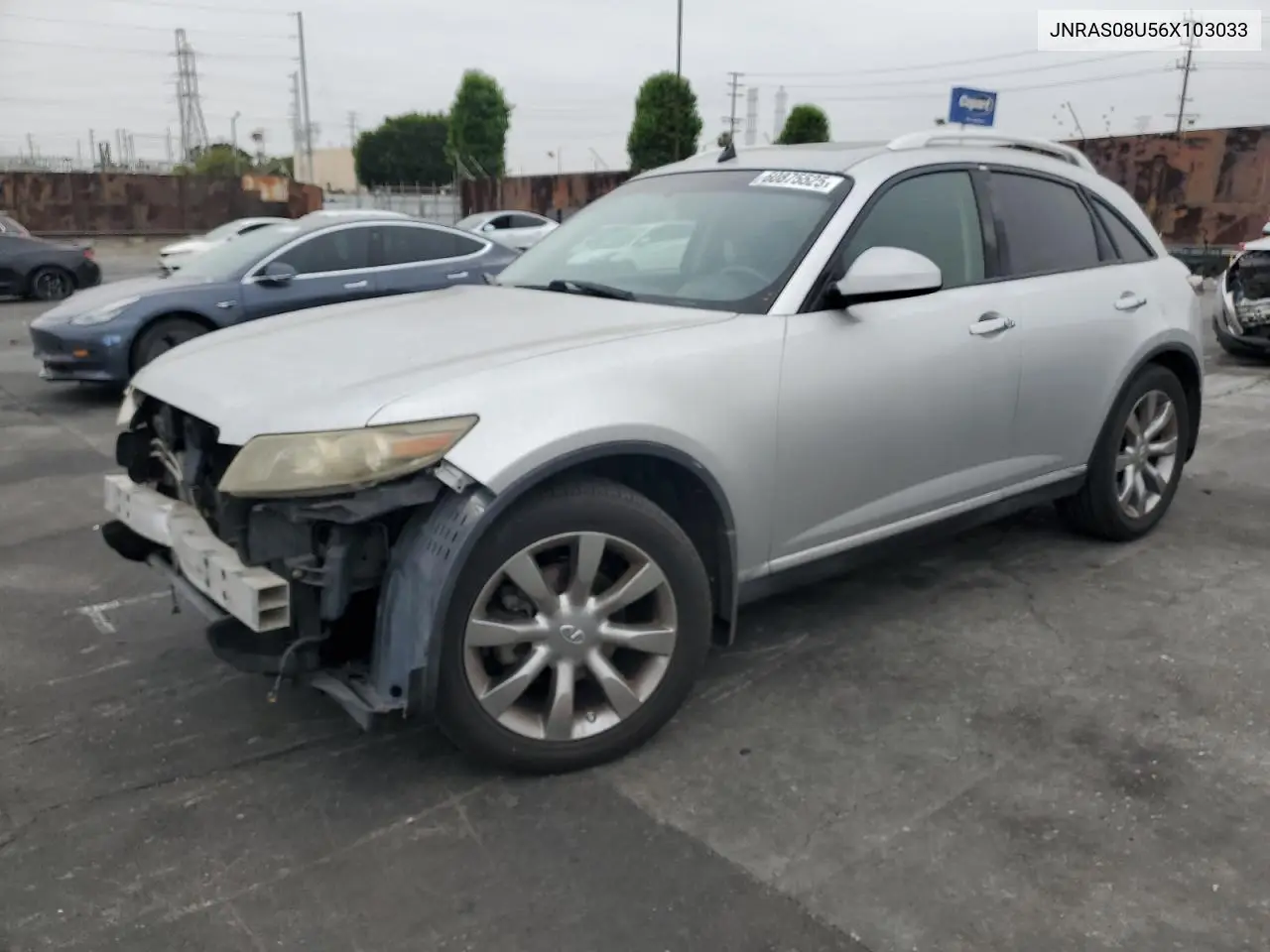 2006 Infiniti Fx35 VIN: JNRAS08U56X103033 Lot: 60875525