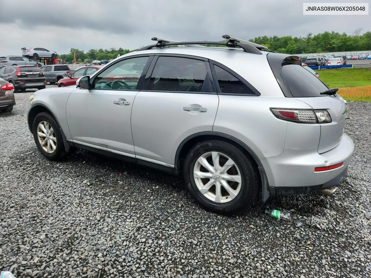 2006 Infiniti Fx35 VIN: JNRAS08W06X205048 Lot: 62475445