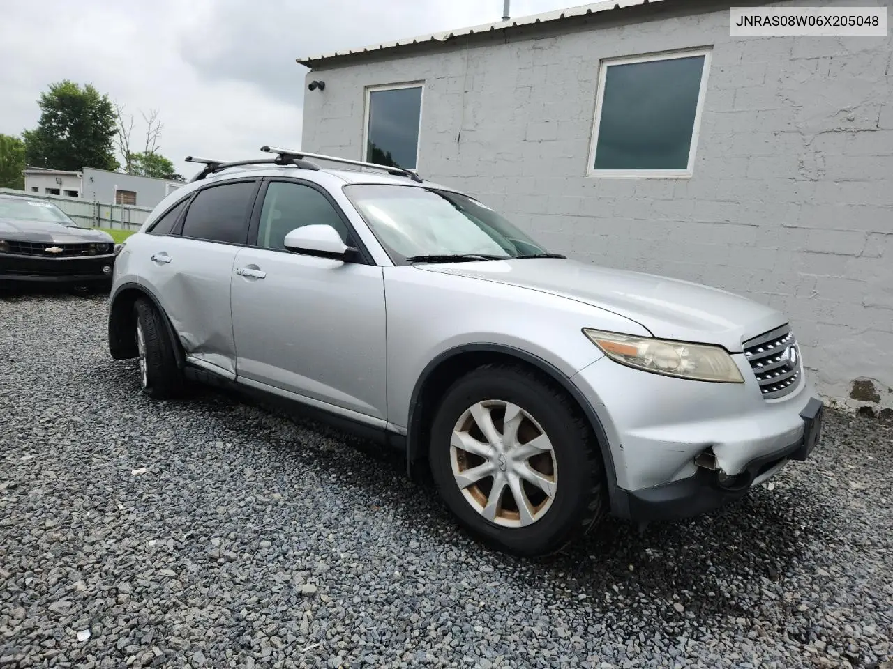 2006 Infiniti Fx35 VIN: JNRAS08W06X205048 Lot: 62475445