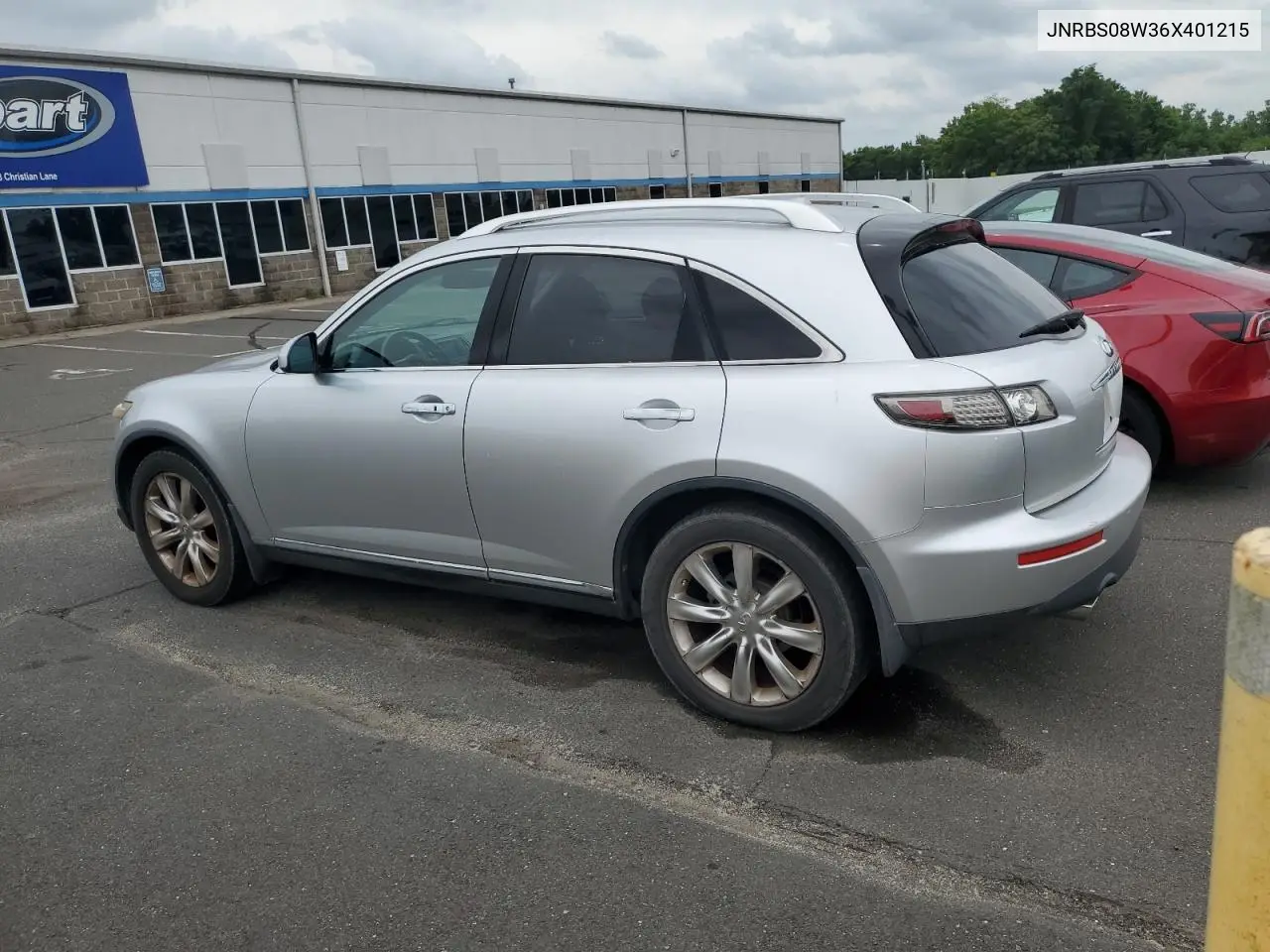 2006 Infiniti Fx45 VIN: JNRBS08W36X401215 Lot: 63580695