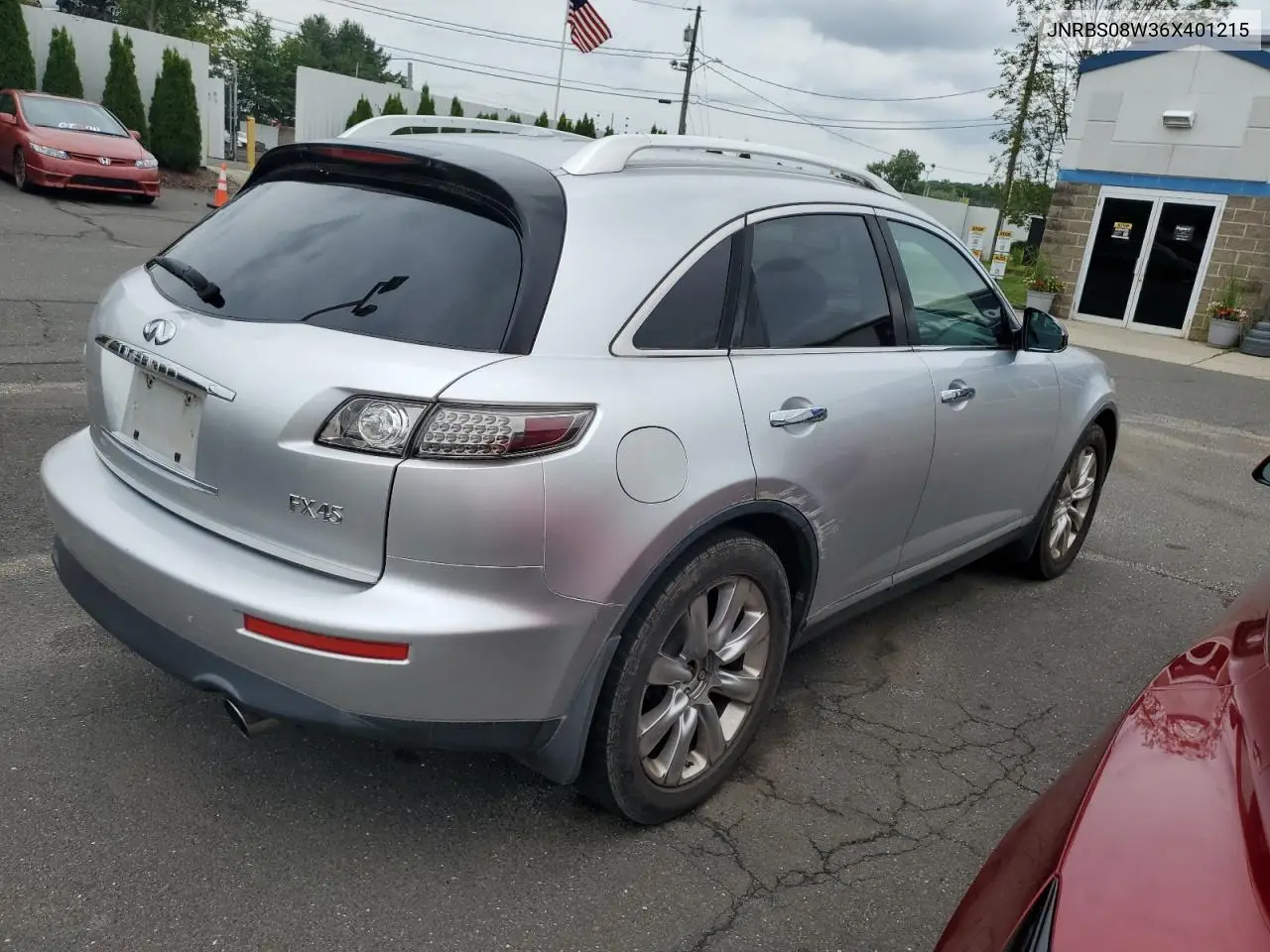2006 Infiniti Fx45 VIN: JNRBS08W36X401215 Lot: 63580695