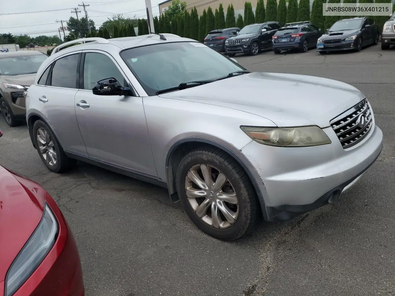 2006 Infiniti Fx45 VIN: JNRBS08W36X401215 Lot: 63580695