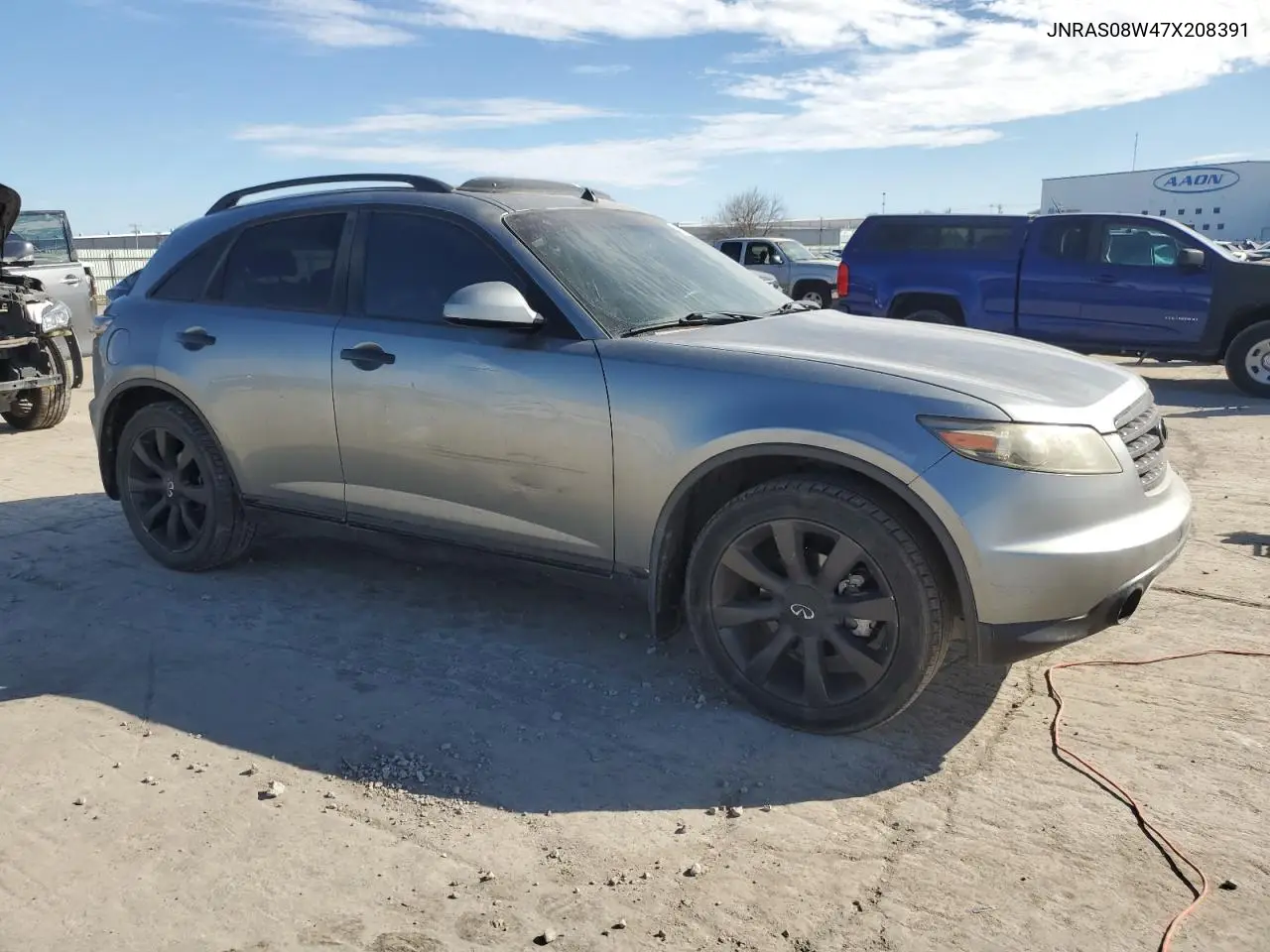 2007 Infiniti Fx35 VIN: JNRAS08W47X208391 Lot: 46931085