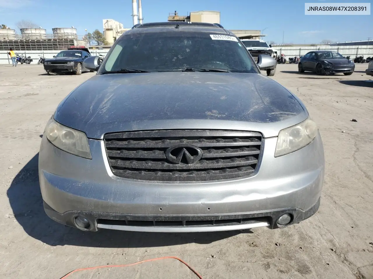 2007 Infiniti Fx35 VIN: JNRAS08W47X208391 Lot: 46931085
