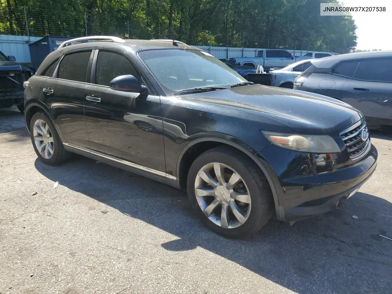 2007 Infiniti Fx35 VIN: JNRAS08W37X207538 Lot: 55676925