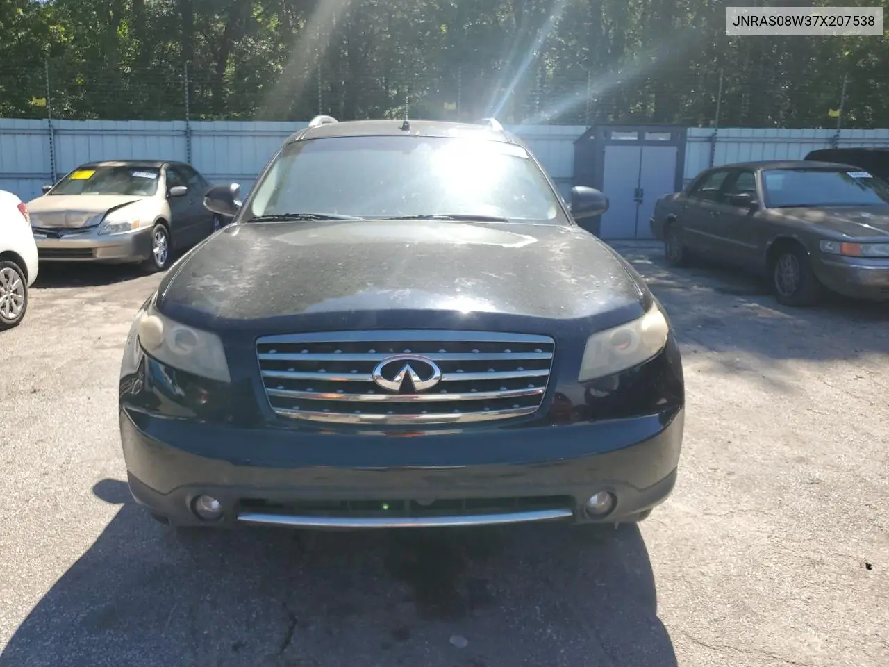 2007 Infiniti Fx35 VIN: JNRAS08W37X207538 Lot: 55676925