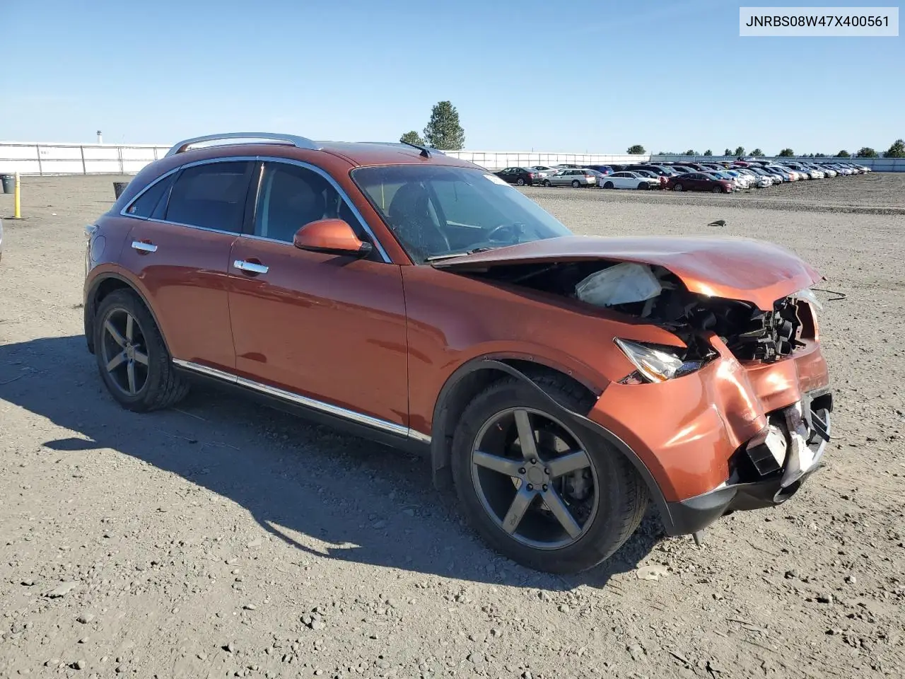 2007 Infiniti Fx45 VIN: JNRBS08W47X400561 Lot: 55867195