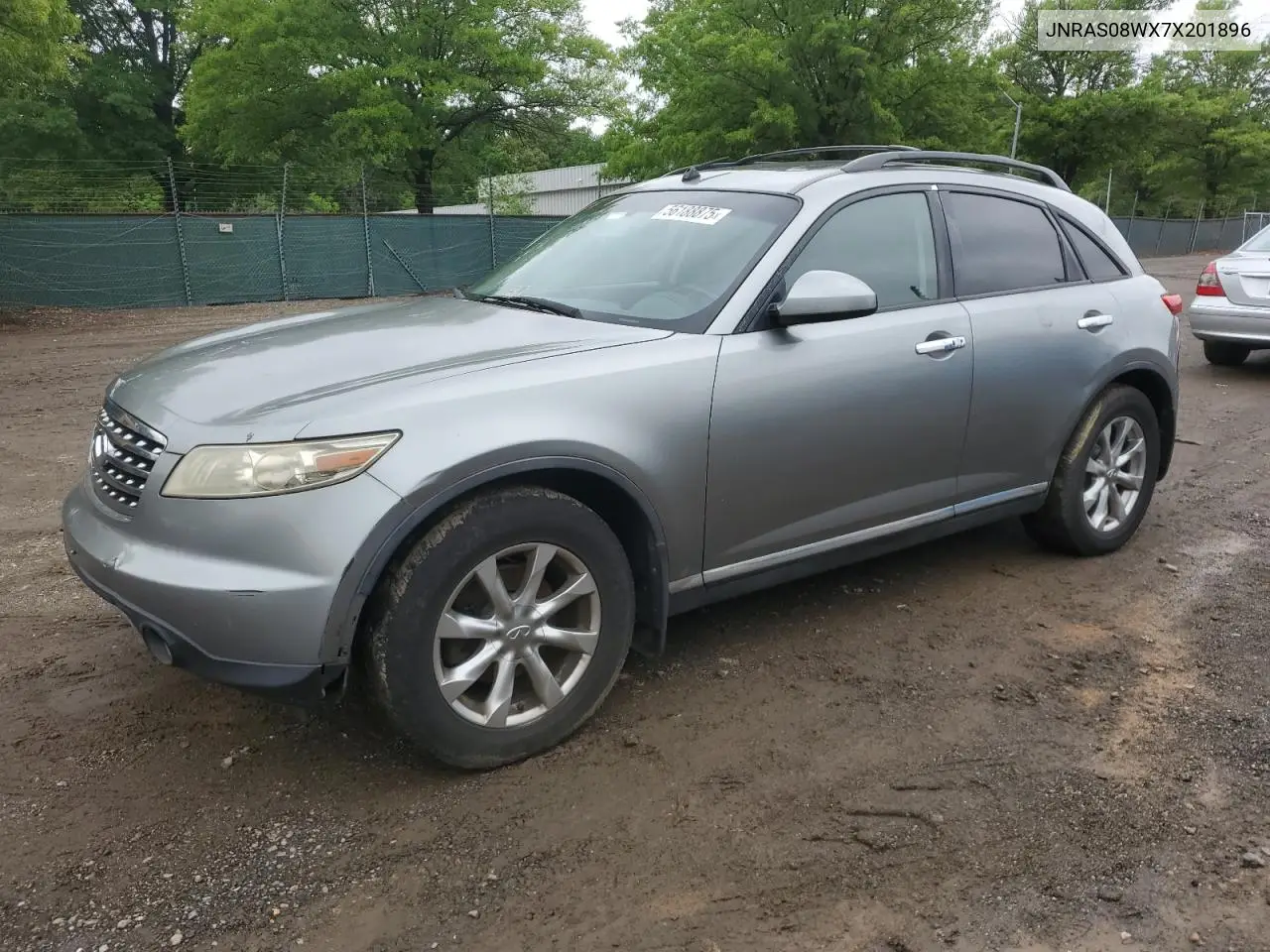 2007 Infiniti Fx35 VIN: JNRAS08WX7X201896 Lot: 56188875