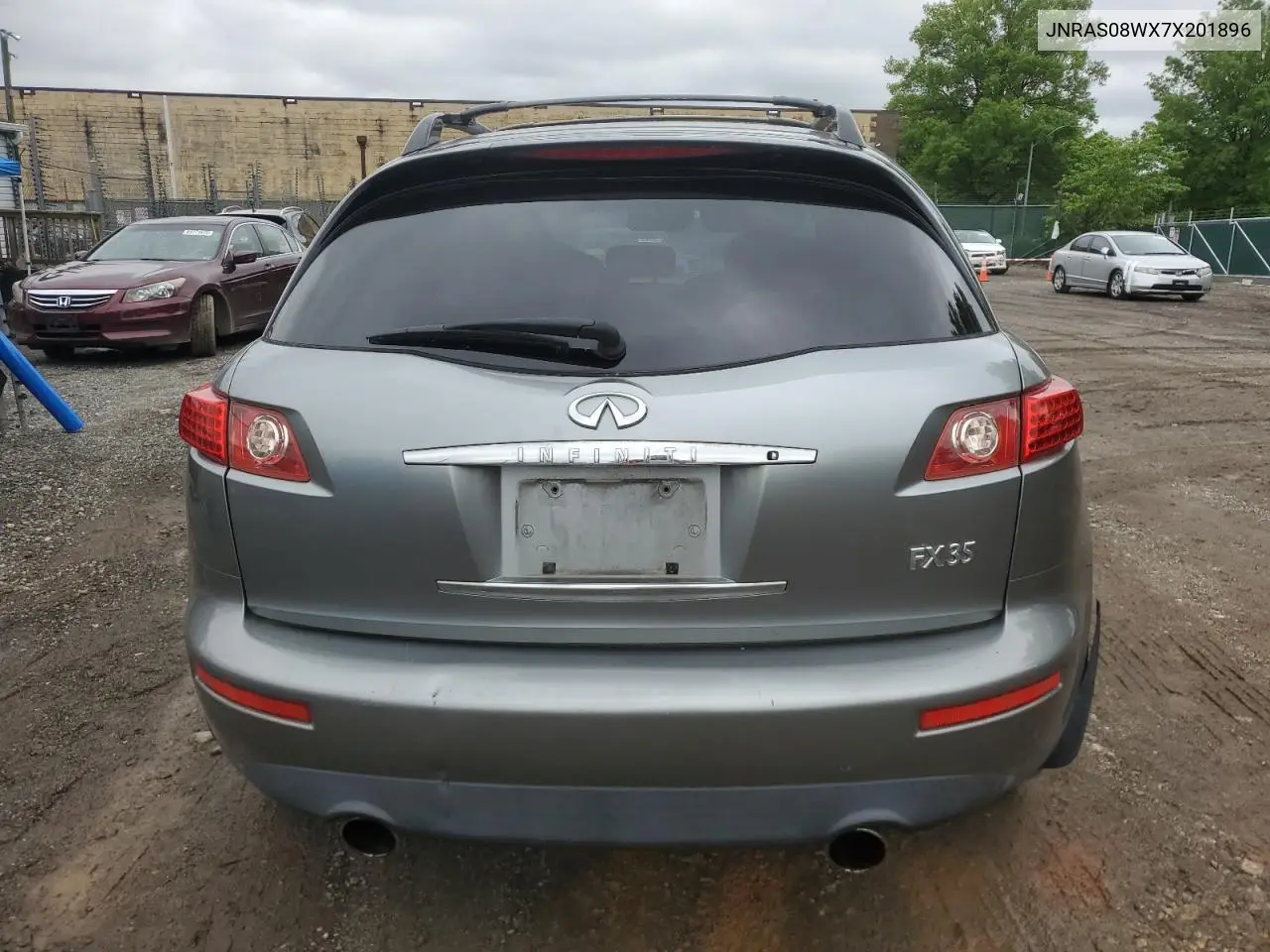 2007 Infiniti Fx35 VIN: JNRAS08WX7X201896 Lot: 56188875
