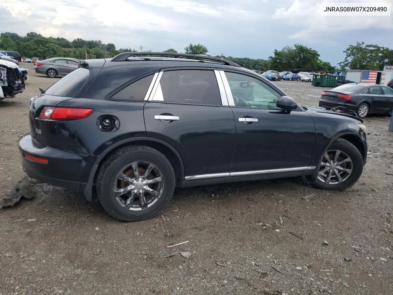 2007 Infiniti Fx35 VIN: JNRAS08W07X209490 Lot: 60815085