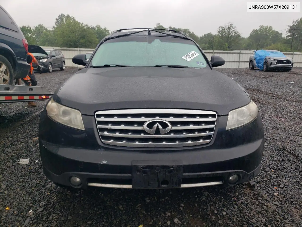 2007 Infiniti Fx35 VIN: JNRAS08W57X209131 Lot: 61097575