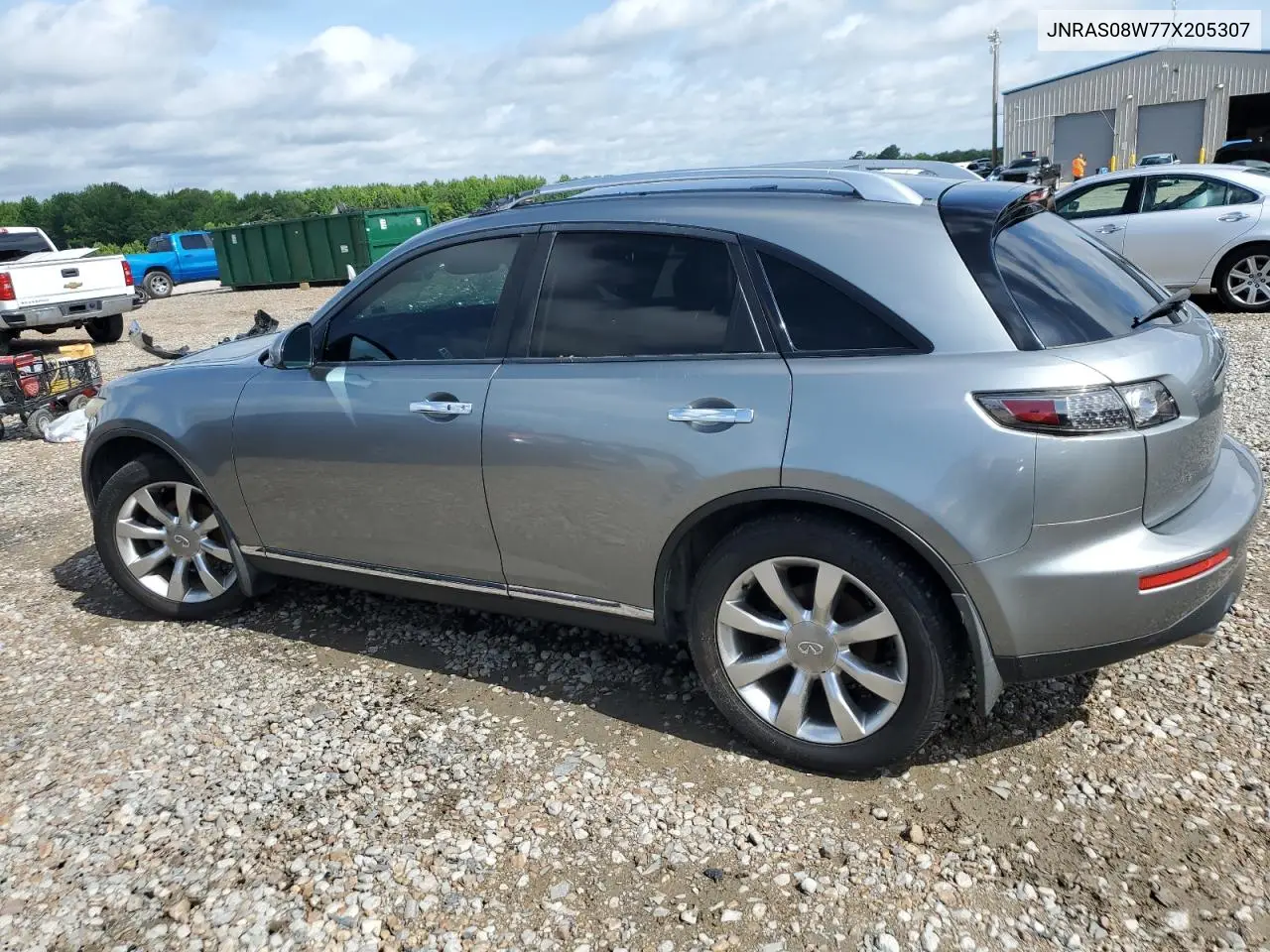 2007 Infiniti Fx35 VIN: JNRAS08W77X205307 Lot: 61248885