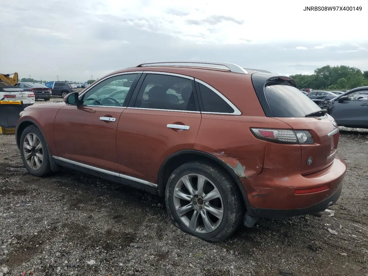 2007 Infiniti Fx45 VIN: JNRBS08W97X400149 Lot: 61668485