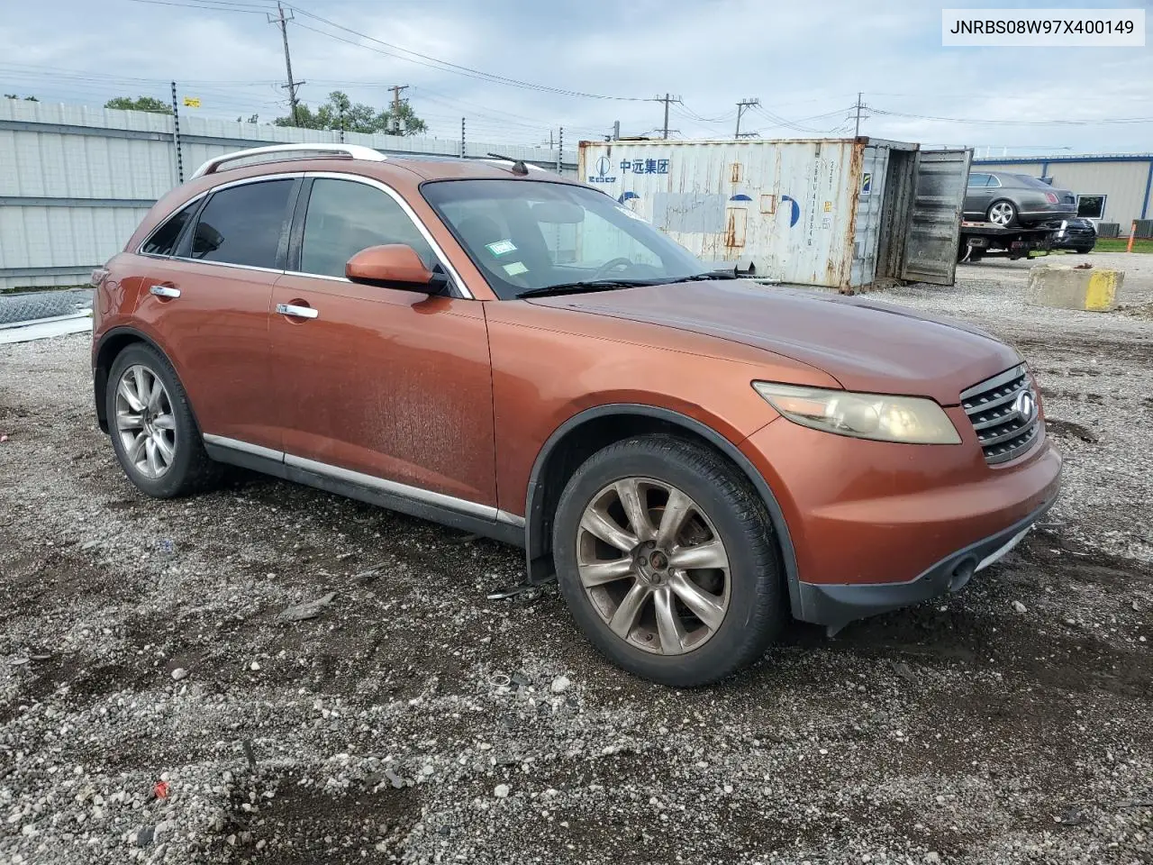 2007 Infiniti Fx45 VIN: JNRBS08W97X400149 Lot: 61668485