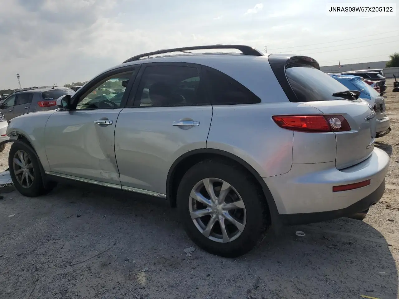 2007 Infiniti Fx35 VIN: JNRAS08W67X205122 Lot: 62276805