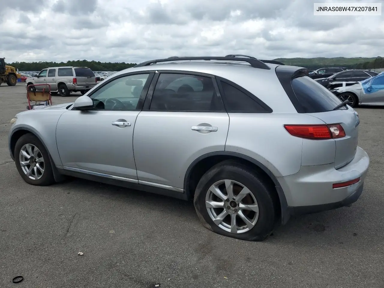 2007 Infiniti Fx35 VIN: JNRAS08W47X207841 Lot: 63251165