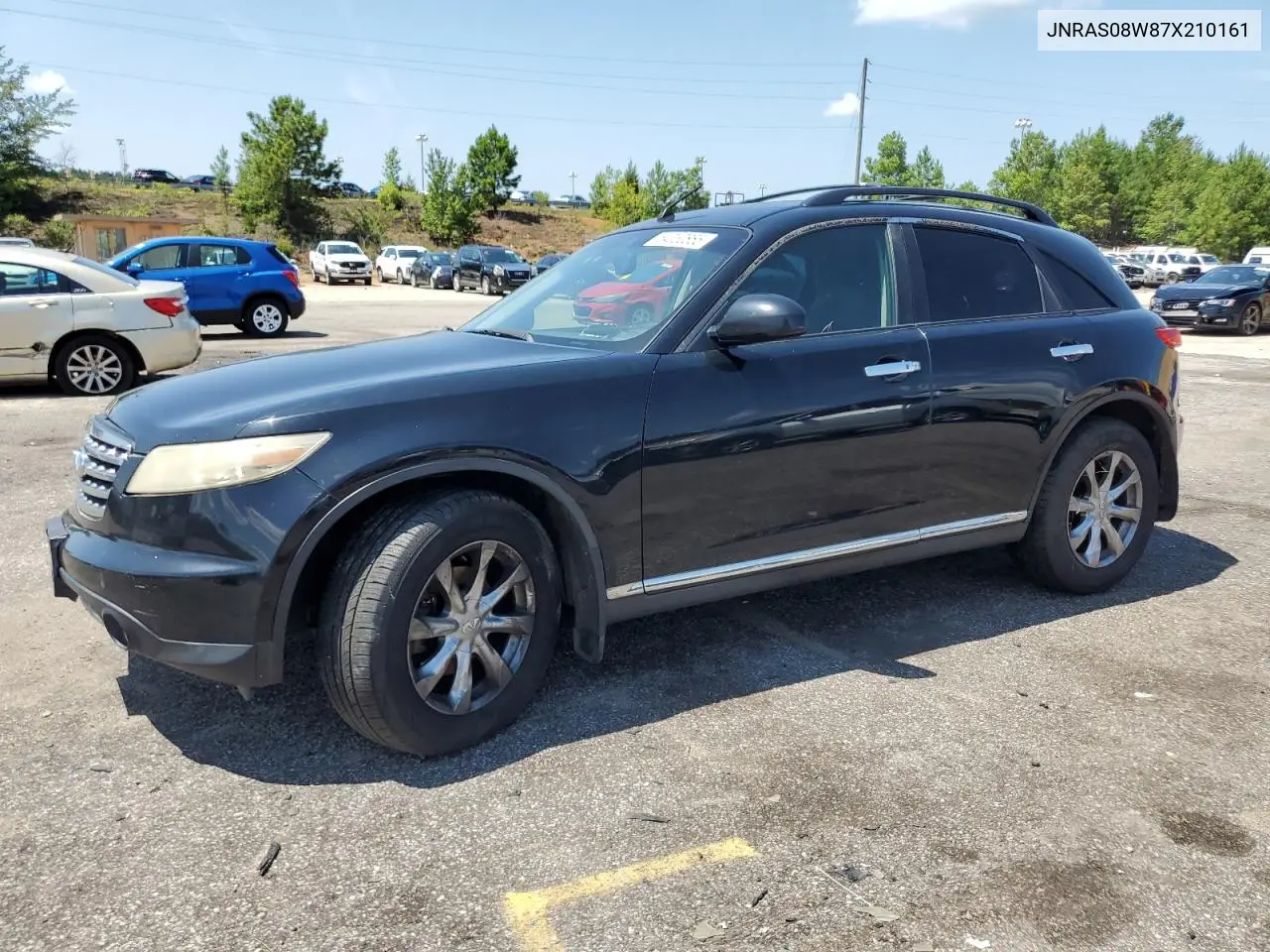 2007 Infiniti Fx35 VIN: JNRAS08W87X210161 Lot: 64060865