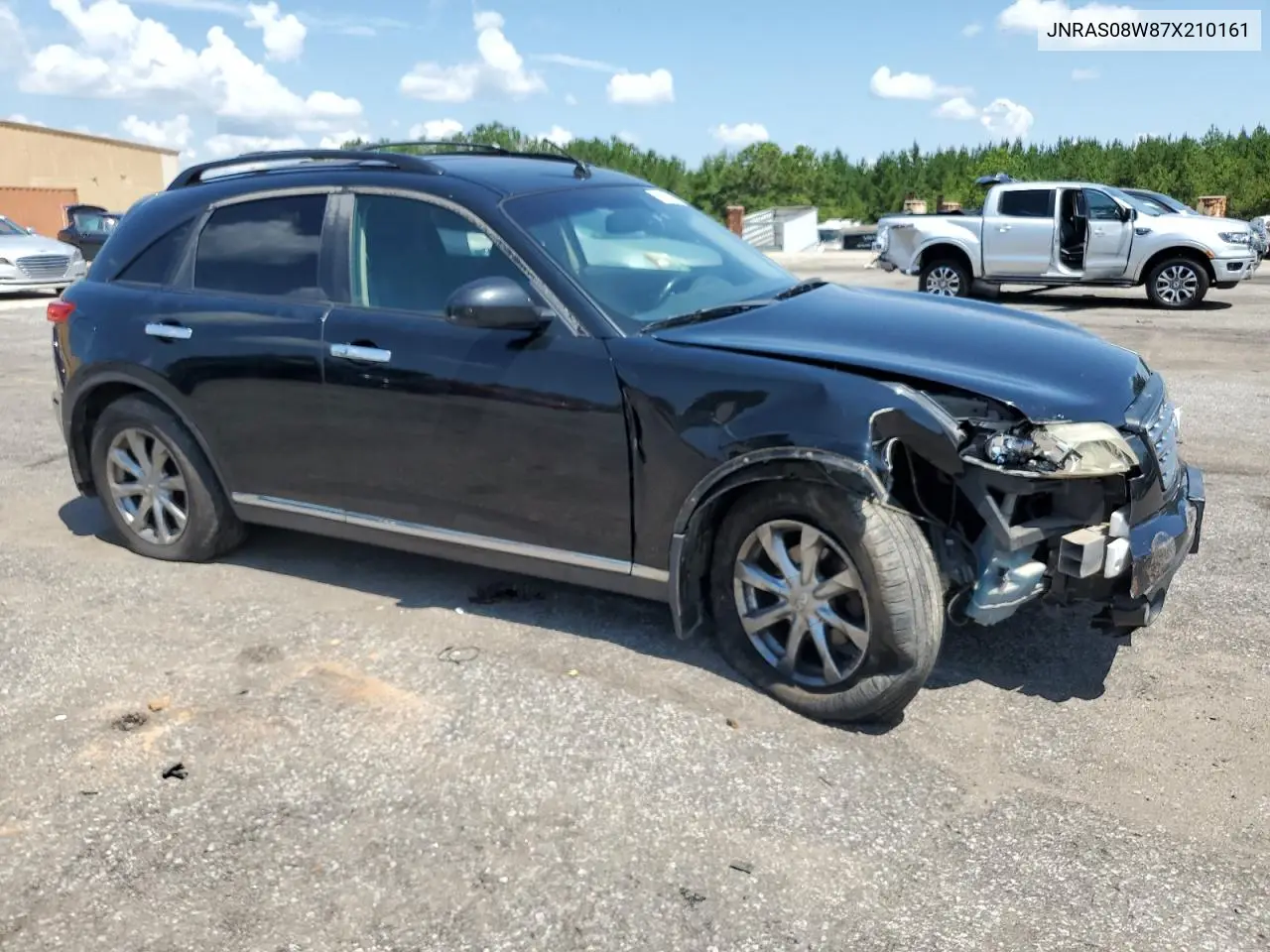 2007 Infiniti Fx35 VIN: JNRAS08W87X210161 Lot: 64060865