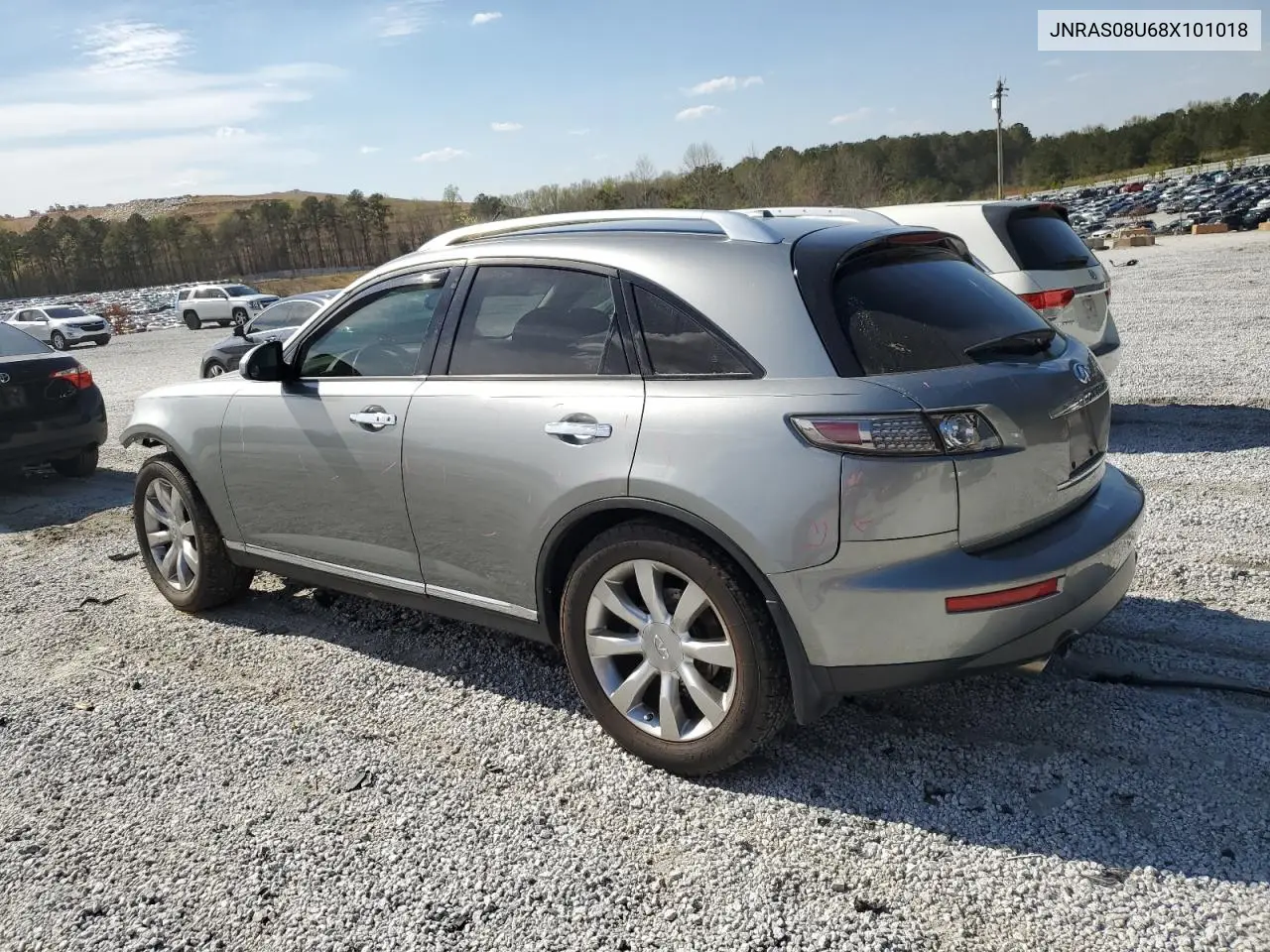 2008 Infiniti Fx35 VIN: JNRAS08U68X101018 Lot: 50603185