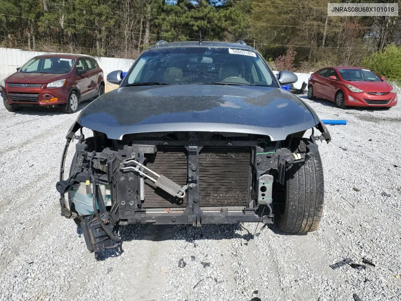 2008 Infiniti Fx35 VIN: JNRAS08U68X101018 Lot: 50603185