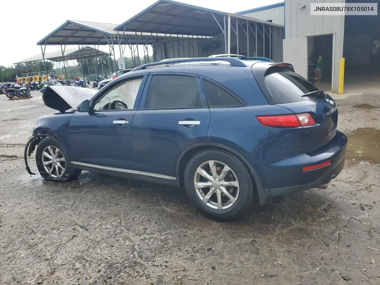 2008 Infiniti Fx35 VIN: JNRAS08U78X105014 Lot: 60155665