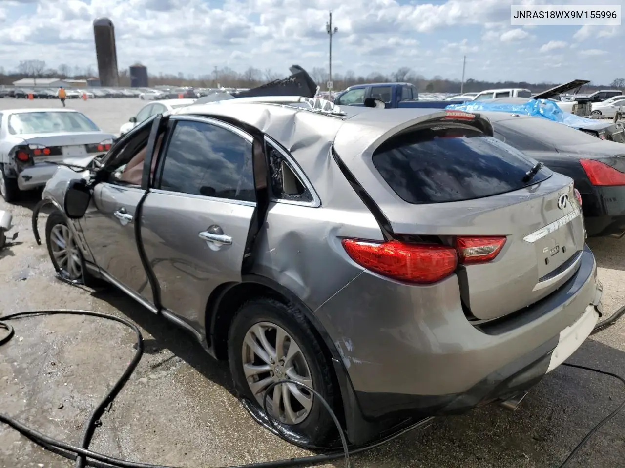 2009 Infiniti Fx35 VIN: JNRAS18WX9M155996 Lot: 46721425