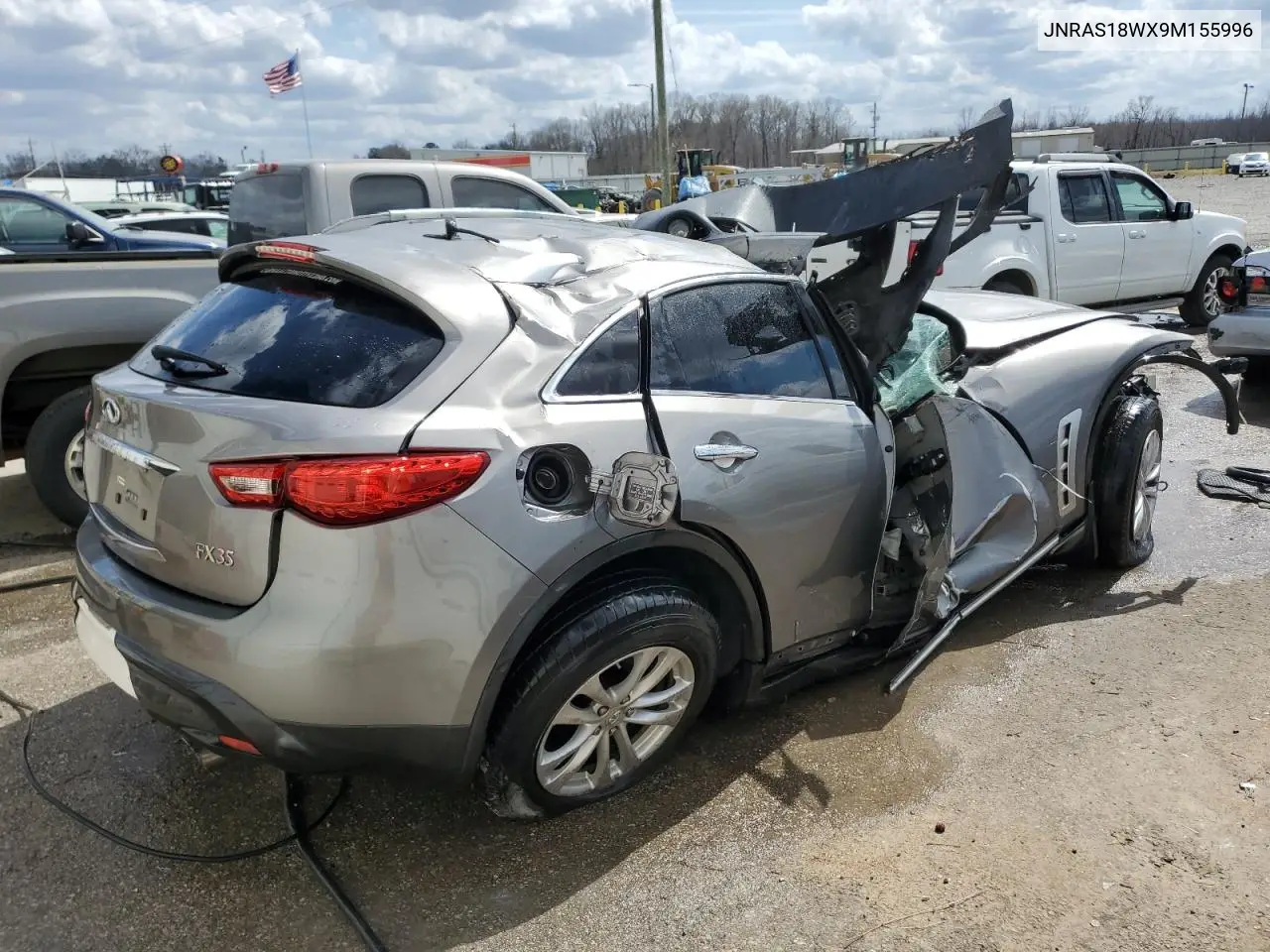 2009 Infiniti Fx35 VIN: JNRAS18WX9M155996 Lot: 46721425