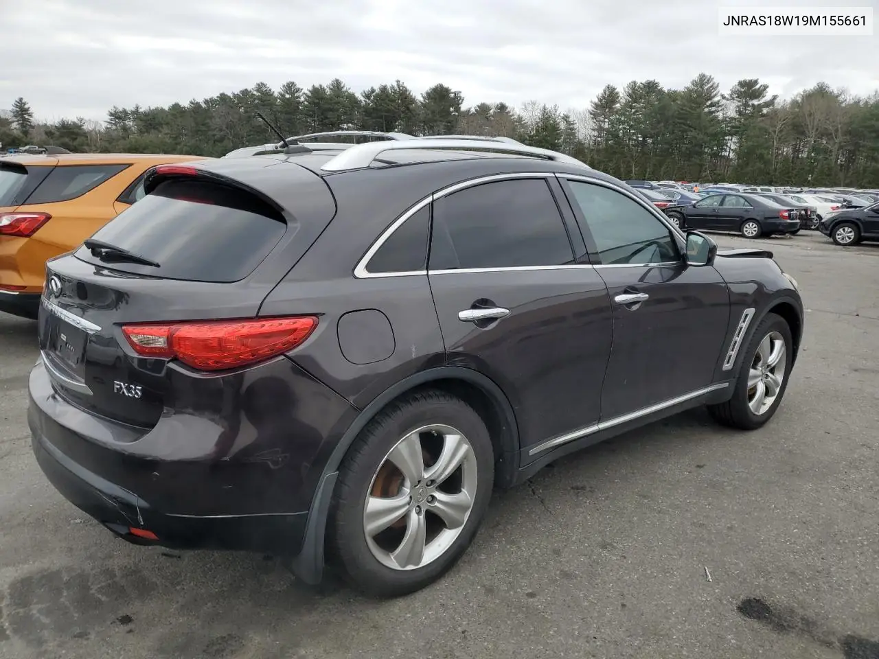 2009 Infiniti Fx35 VIN: JNRAS18W19M155661 Lot: 47038155