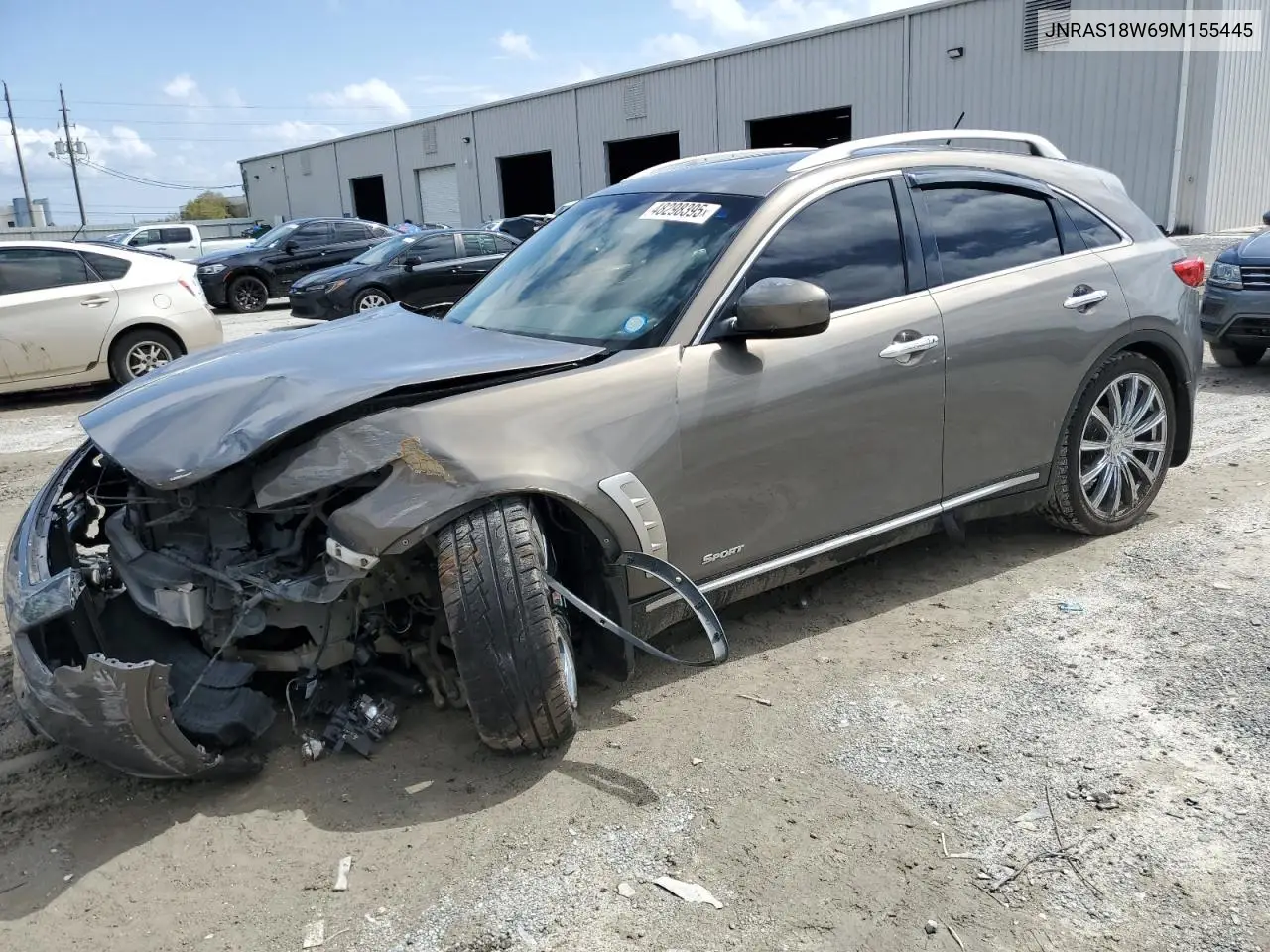 2009 Infiniti Fx35 VIN: JNRAS18W69M155445 Lot: 48298395
